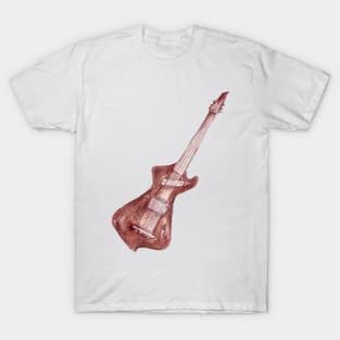 watercolor guitar _2 T-Shirt